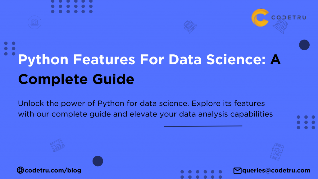 python features for data science