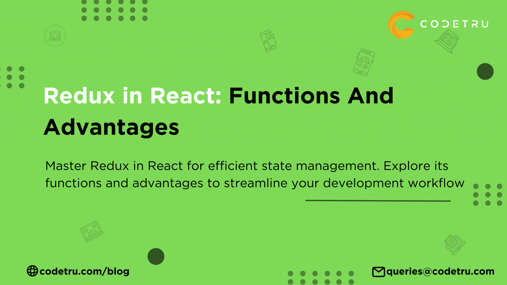 React-Redux Difference And Importance - Codetru