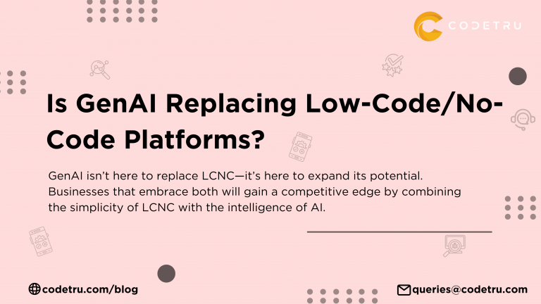 IS GenAI replacing LCNC Platforms